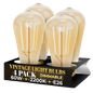 4 Pack - Dimmable Teardrop Incandescent 60W