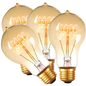 4 Pack - Dimmable Incandescent Spiral 60W