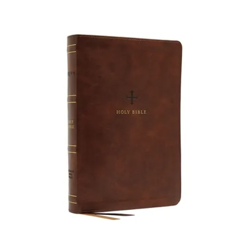Nrsv, Catholic Bible, Thinline Edition, Leathersoft, Brown, Comfort Print: Holy Bible - Imitation Leather