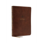 Nrsv, Catholic Bible, Thinline Edition, Leathersoft, Brown, Comfort Print: Holy Bible - Imitation Leather