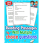 Reading Passages choice questions Grade 2rd 3rd: Explore engaging reading passages and answer choices for 2nd and 3rd graders. Enhance literacy skills - Paperback