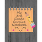 My 3rd Grade Cursive Notebook: Cursive Handwriting Workbook - Paperback