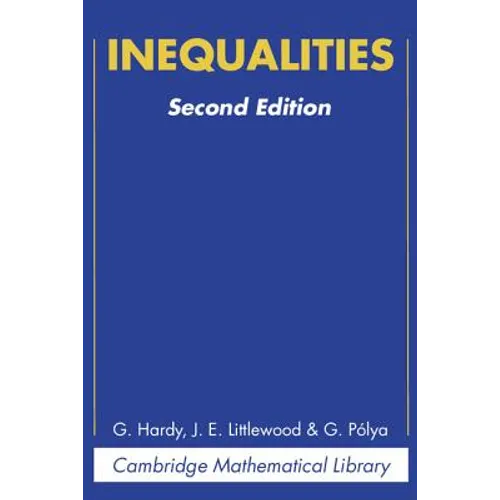 Inequalities - Paperback