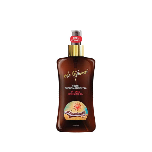 Eda Taşpınar Intensive Tanning Oil for Dry Skin - 200ml, Moisturizing Bronzing Oil for Sun-Kissed Glow