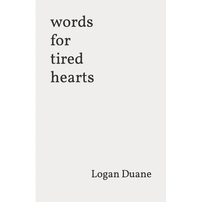words for tired hearts - Paperback