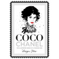 Coco Chanel: The Illustrated World of a Fashion Icon - Hardcover