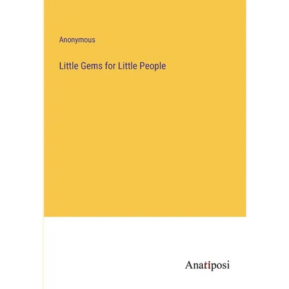 Little Gems for Little People - Paperback