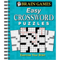 Brain Games - Easy Crossword Puzzles - Spiral