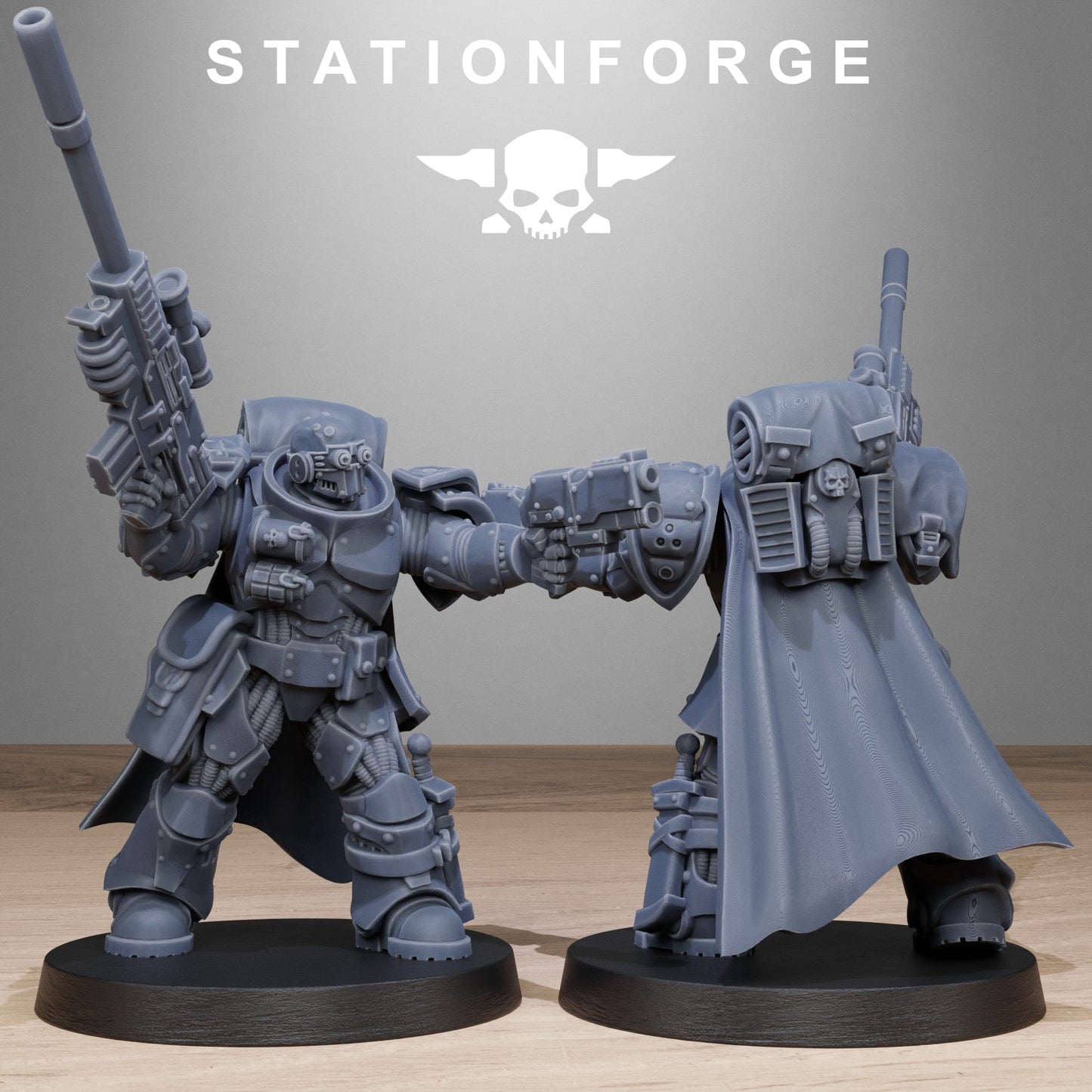 3D Printed Socratis Snipers x10 by StationForge Miniatures