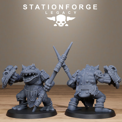 3D Printed Bogkin Heavies by Stationforge Miniatures