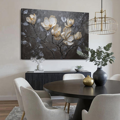 Midnight Magnolias Wall Art