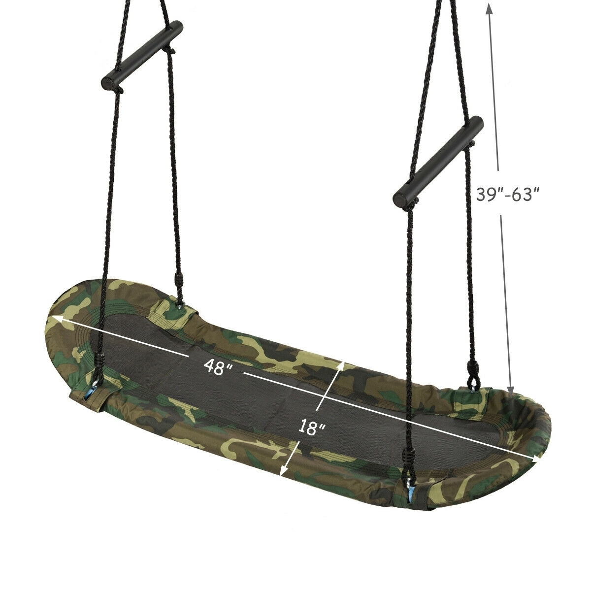 Saucer Tree Swing Surf Kids Outdoor Adjustable