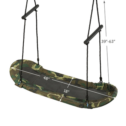 Saucer Tree Swing Surf Kids Outdoor Adjustable