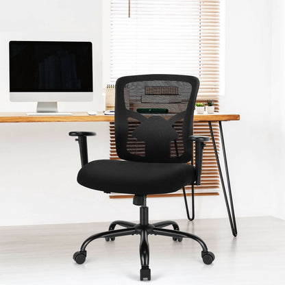 400LBS Mesh Big and Tall Office Chair Swivel Task Chair
