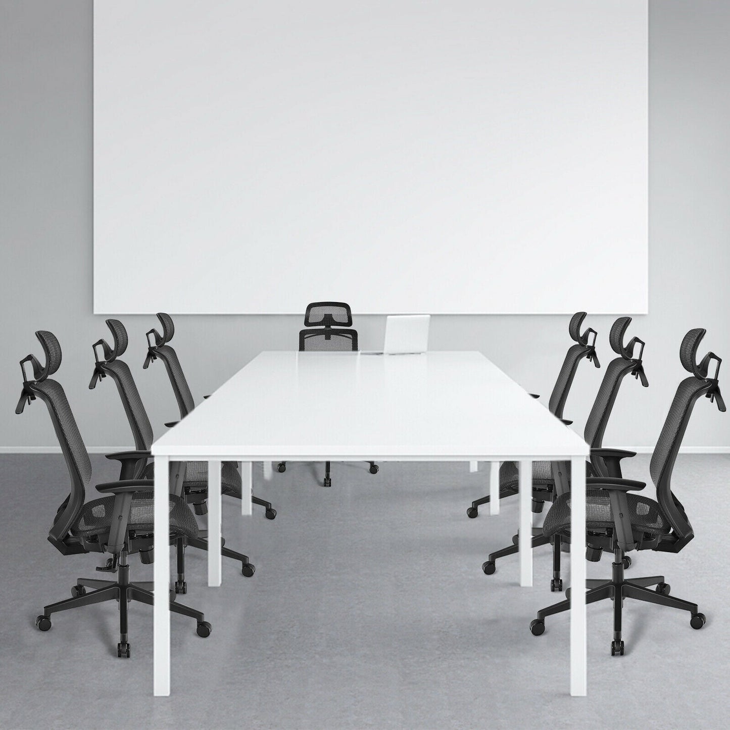 Height Adjustable Ergonomic High Back Mesh Office Chair with Hange