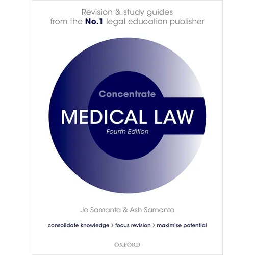 Medical Law Concentrate: Law Revision and Study Guide - Paperback