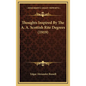 Thoughts Inspired By The A. A. Scottish Rite Degrees (1919) - Hardcover