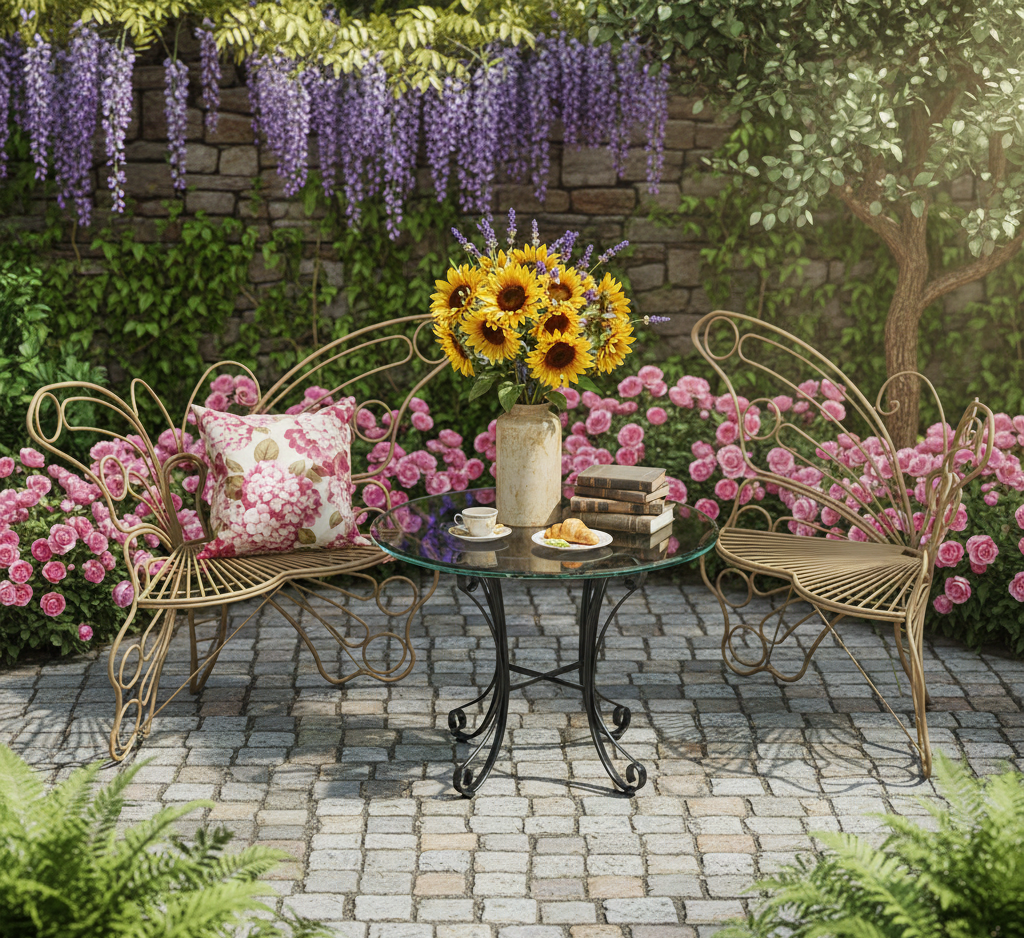 50 inch outdoor bench multiple color garden seating