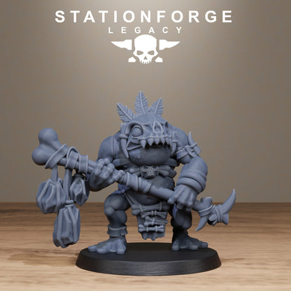 3D Printed Bogkin Ogres by StationForge Miniatures