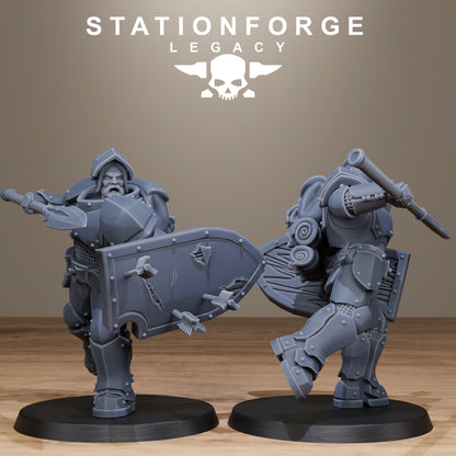 3D Printed Solaris Spearmen by Stationforge Miniatures