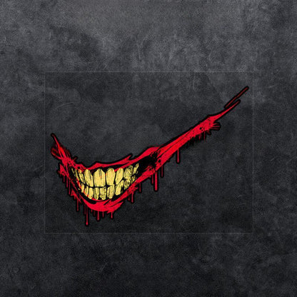 Clown Smiley Face Sticker