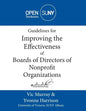 Guidelines for Improving the Effectiveness of Boards of Directors of Nonprofit Organizations - Paperback