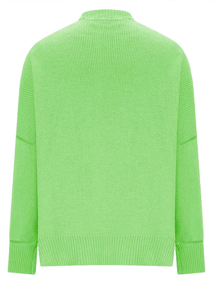 Round Neck Long Sleeve Sweater
