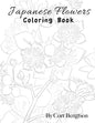 Japanese Flowers Coloring Book - Paperback