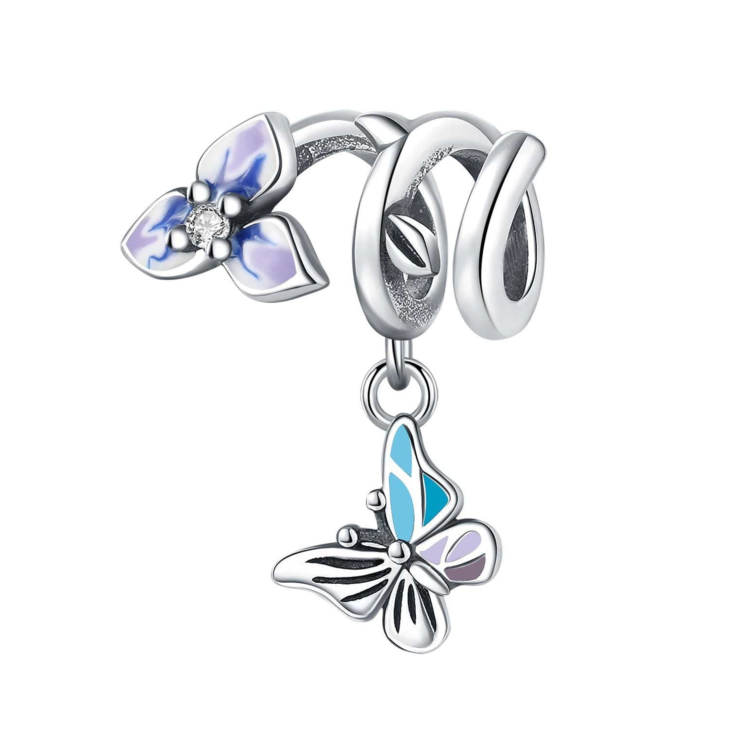 DIY Copper Gradient Butterfly Jewelry Bead Pendant