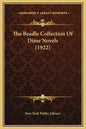 The Beadle Collection of Dime Novels (1922) - Hardcover