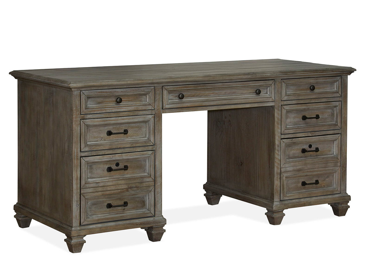 Lancaster - Executive Desk - Dove Tail Gray