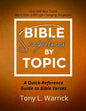 Bible Scriptures by Topic - Paperback