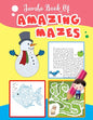 Jumbo Book Of Amazing Mazes: Maze Puzzles Book For Kids 4-8, 8-12 - Paperback