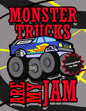 Monster Trucks Are My Jam Coloring Book for Kids: Cool Monster Truck Coloring Pages for Boys and Girls Ages 4 - 8 - Paperback