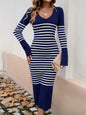 Striped Sweater Dress