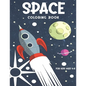 Space Coloring Book For Kids Ages 4-8: : 50 Unique Easy-to-Color Space Images. Color Space Ships, Rockets, Aliens, Astronauts, Planets. - Paperback