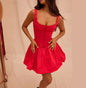 European And American Ins Hot Girl Slim Fit Slimming Simple Temperament Dress
