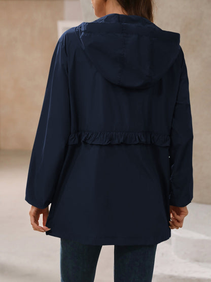 Waterproof Hooded Windbreaker Jacket