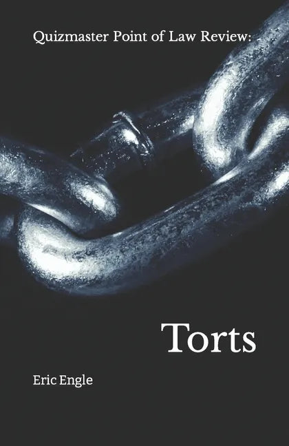 Quizmaster Point of Law Review: Torts - Paperback