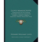 Lloyd Manuscripts: Genealogies Of The Families Of Awbrey-Vaughan, Blunston, Burbeck, Garrett, Gibbons, Heacock, Hodge, Houlston (1912) - Paperback
