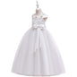 European And American One Shoulder Girls Dress Skirt