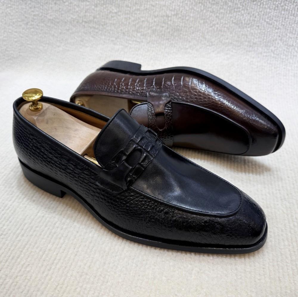 Large-size Mens Casual Formal Leather Shoes