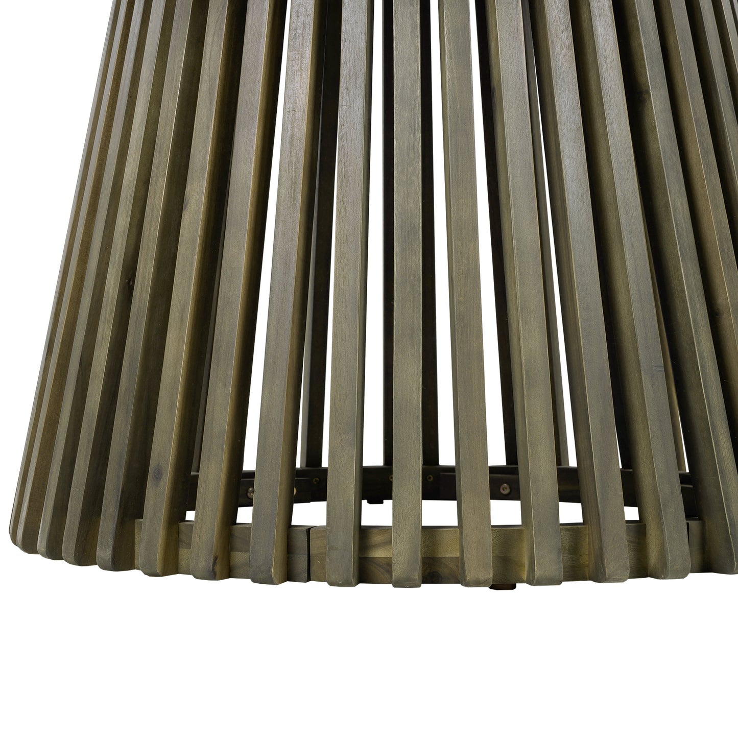 Outdoor Dining Set Acacia Wood 5 Piece Round Table