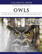 Owls World: Animal Gray Scale Photo Adult Coloring Book, Mind Relaxation Stress Relief Coloring Book Vol7: Series of coloring book - Paperback