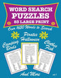 83 Large Print Word Search Puzzles Birds Fish Halloween Pirates and More vol 1: Teens and Adults Have Fun Engaging Your Mind As You Hunt And Seek For - Paperback