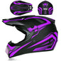 Youth Off-Road Motorcycle Helmet - [green] | Lightweight Motocross Full Face Shield for Dirt Bike & ATV