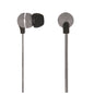 Ativa™ Plastic Earbud Headphones with Flat Cable Gray