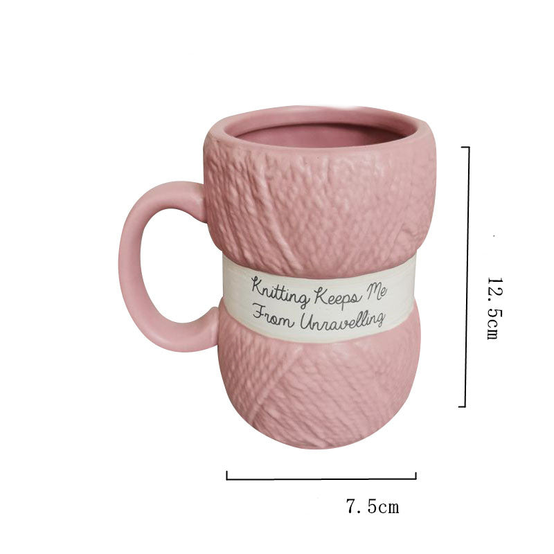 Three-dimensional Relief Creative Underglaze Water Cup