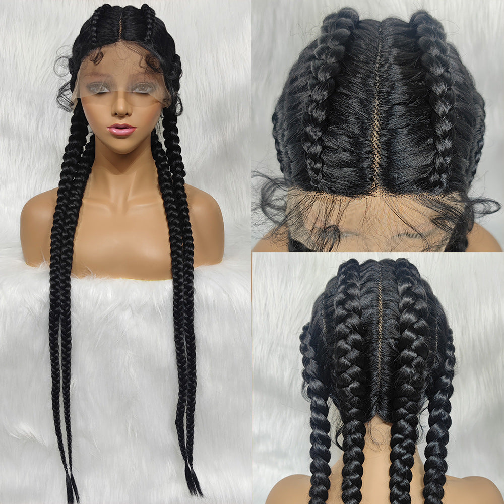 4 Strand Lace Braids Wig