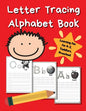 Letter Tracing Alphabet Book: ABC Learning Book for Kids - Toddlers, Preschool, K-2 - Red - Paperback